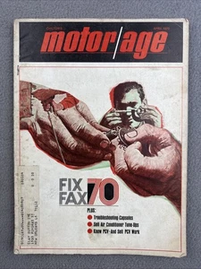 Vintage April 1970 Chilton's Motor Age Magazine Classic Automotive - Picture 1 of 10