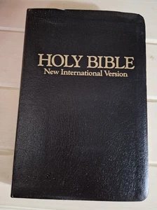 Holy Bible New International Version 1986 NIV with Helps Zondervan Red Letter - Imagen 1 de 6