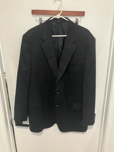 Jos. A. Blazer Bank de lana de 2 botones para hombre, azul marino, talla 46L - Imagen 1 de 3