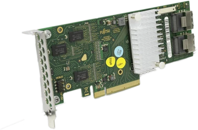 Fujitsu 6Gbps SAS RAID Controller PCIe x8 Low Profile D2616-A22 GS1 - Bild 1 von 4
