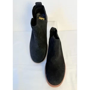 Hush Puppies schwarze WorryFree Wildleder Mazin Cayto Stiefeletten US 7 - Bild 1 von 9