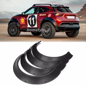 Fender Flares Guard Extra Wide Body Kit Wheel Arches For Nissan Juke 2011-2017 - Picture 1 of 12