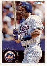 1994 Fleer New York Mets Baseball Card #567 Darrin Jackson