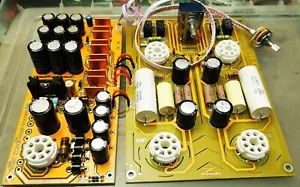 HiFi Diy 6SN7 Tube Preamplifier Board Kit With PSU Board for AE-1 Preamp - Picture 1 of 3