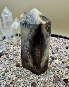 Picture Jasper Obelisk 8.5cm | Grounding, Stability & Insight | 127g - Picture 1 of 3