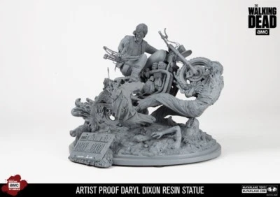 The Walking Dead Daryl Dixon Estatua de Resina Prueba de Artista ¿Nueva en Caja Sellada?/50 Foto 1 de 4