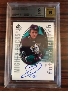 2005-06 SP auténtico #132 reloj Corey Perry Future automático radiocontrol BGS 9 - Imagen 1 de 2