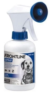 FRONTLINE SPRAY ML.250 CANI-GATTI ETA' DA 2 GG. ANTIPARASSITARIO PULCI E ZECCHE - Foto 1 di 2