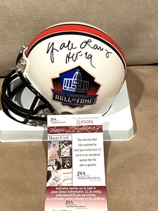Yale Lary signed Detroit Lions Hall of Fame HOF Mini Helmet JSA #G05066 - Picture 1 of 3