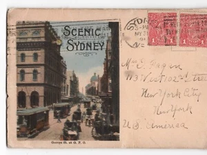 POSTKARTENMAPPE - SCENIC SYDNEY, 1910er Jahre - TOLLE AUSSICHTEN! - Bild 1 von 2