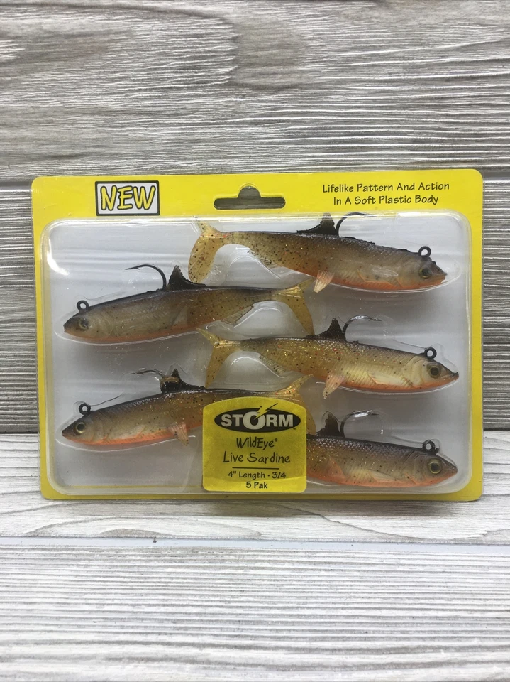 Storm Wildeye 5" 1oz Live Sardine Brown