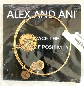 Neu Disney Parks Alex und Ani Goofy Gold Armreif Bettelarmband - Bild 1 von 1