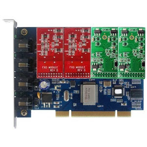 TDM400P 2 FXO +2 FXS card Asterisk Cards Issabel FreePBX Free Vital PBX Switch - Picture 1 of 9