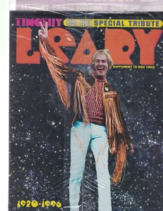 TIMOTHY LEARY 1920 -1996. HIGH TIMES MAGAZINE SPECIAL TRIBUTE. UNOPENED. RARE. - Picture 1 of 2