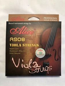 one sets Nylon Core High Quality Professional viola strings Ball End - Picture 1 of 4