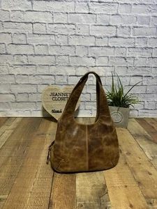 Bolso Hobo de Cuero Marrón Hinojosa para Mujer Cartera Bolso de Mano - Imagen 1 de 18