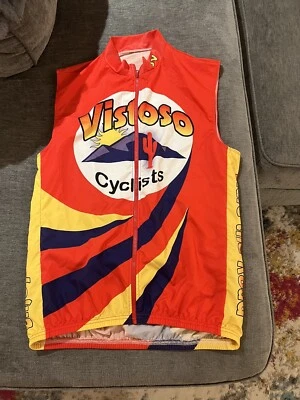 Men’s Size XL-Vistoso Cycling Windbuster Vest (made in the USA) - Image 1 of 4