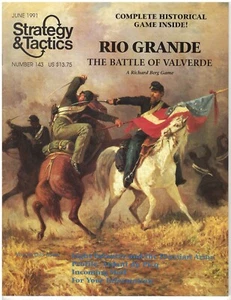 Strategy & Tactics 143 Rio Grande: The Battle of Valverde Magazine w/ Game New - Picture 1 of 2
