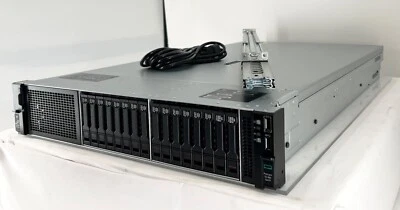 HPE DL380 Gen11 2x 6442Y 512GB 2x 480GB 14x7.68TB SAS 2x 1600W 16SFF Rack Server - Image 1 of 4