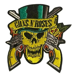 GUNS N ROSES SO COOL!! Iron On Patch + ONE FREE MUSIC STICKER - Picture 1 of 3