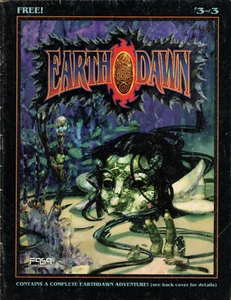 EARTHDAWN - CONTAINS A COMPLETE EARTH DAWN ADVENTURE - FASA - very rare - Picture 1 of 2