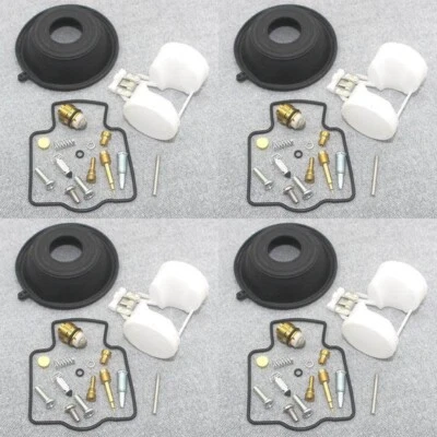 4X FOR Ninja ZX750 ZX7R ZX750P 1996-2003 Carburetor Repair Kit diaphragm float Foto 1 de 3