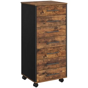 7-Drawer Chest, File Cabinet, Wooden File Cabinet, Office Cabinet with Drawer... - Picture 1 of 8