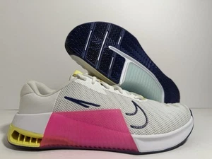 Nuevo Nike Metcon 9 Blanco Rosa Feroz - DZ2617-102 Para hombres Talla 8-13 EE. UU. - Imagen 1 de 5