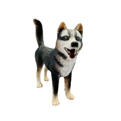 Schleich Siberian Husky Retired 2007 Plastic Dog Figurine 16371 Blue Eyes - Image 1 of 4