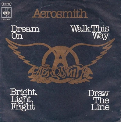 Aerosmith – Dream On / Walk This Way... EP (7" CBS Vinyl-Single Germany 1977) - Bild 1 von 2