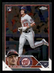 2023 Topps Chrome Alex Call #187 RC Washington Nationals - Picture 1 of 2