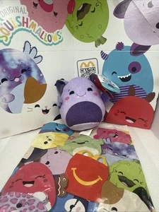 2025 McDonald’s Squishmallows Zumirez Bat Plush – Verified, Not Sealed, New - Picture 1 of 2