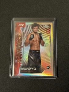 2025 Topps Chrome UFC Youthquake Rookie Roman Kopylov #YTQ-6 Rookie RC Refractor - Imagen 1 de 2