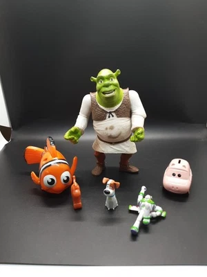 Figura de acción de colección Hasbro 2004 SHREK 2 Swamp Gas Shrek Ogre Foto 1 de 4