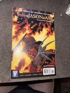 🔥🔥 1ª impresión FREDDY VS JASON VS ASH NIGHTMARE WARRIORS #4 🔥🔥 1ª impresión - Imagen 1 de 2