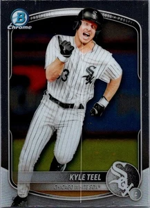 2025 Bowman - Chrome Prospects Kyle Teel #BCP-118 (RC) - Picture 1 of 2