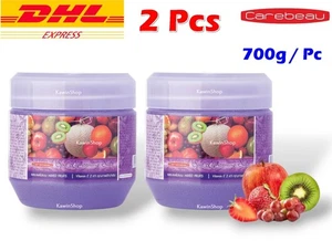 2 X Carebeau Mixed Fruits Spa Salt Scrub Body Nourishing 700g - Picture 1 of 4