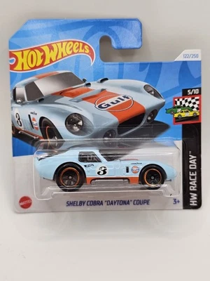 Hot Wheels SHELBY COBRA DAYTONA COUPE - Sealed Short Card - Diecast Collectible - Image 1 of 4