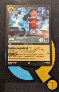 Lilo - Best Explorer Ever 174/204 Fabled Super Rare Disney Lorcana - Picture 1 of 3
