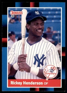 1988 Donruss #277 Rickey Henderson - Picture 1 of 4