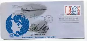 Carta aérea de EE. UU. UC48 18c ArtCraft FDC - Imagen 1 de 1