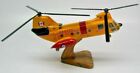 Vertol Ch 46C Labrador Helicopter Desktop Kiln Dry Wood Model Free Shipping New