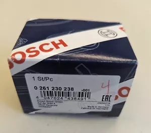 Bosch Fuel Pressure Sensor 0261230238 For Volvo XC60 XC90 V60 S40 V50 XC70 S80 - Bild 1 von 4