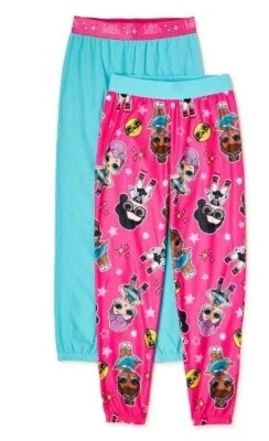 LOL Surprise Girls'' Pajama Pants 2-Pack - Size 10-12 - - Image 1 of 3