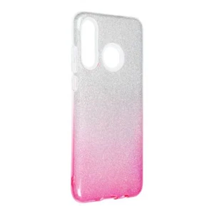 Handyhülle für Huawei P30 Lite Schutzcase Cover Bumper Schale Glitzer Pink Neu - Zdjęcie 1 z 4