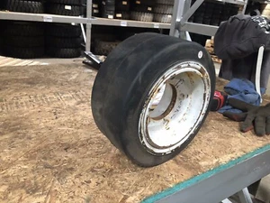 10x4.75x6.5 Superior Press On Tire & Rim Forklift Tires NashLift - Picture 1 of 9