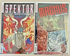 Doctor Spektor vol 1& Magnus Robot Fighter vol 2 Dynamite Comics gold key - Picture 1 of 3
