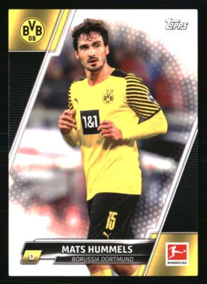 Mats Hummels 2021-22 Topps Bundesliga #60 SOCCER Card - Image 1 of 2