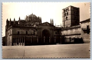 RPPC Zamora Spain Cathedral Facade - Picture 1 of 2