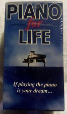 Piano For Life VHS Video 3 Tape Box Set Mark Almond Piano Lessons 
